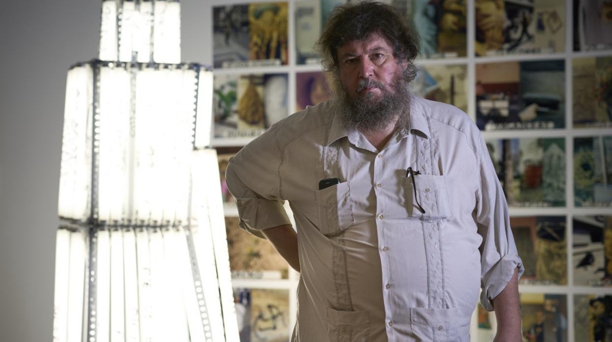 Pedro G. Romero, en las salas del Museo Reina Sofía