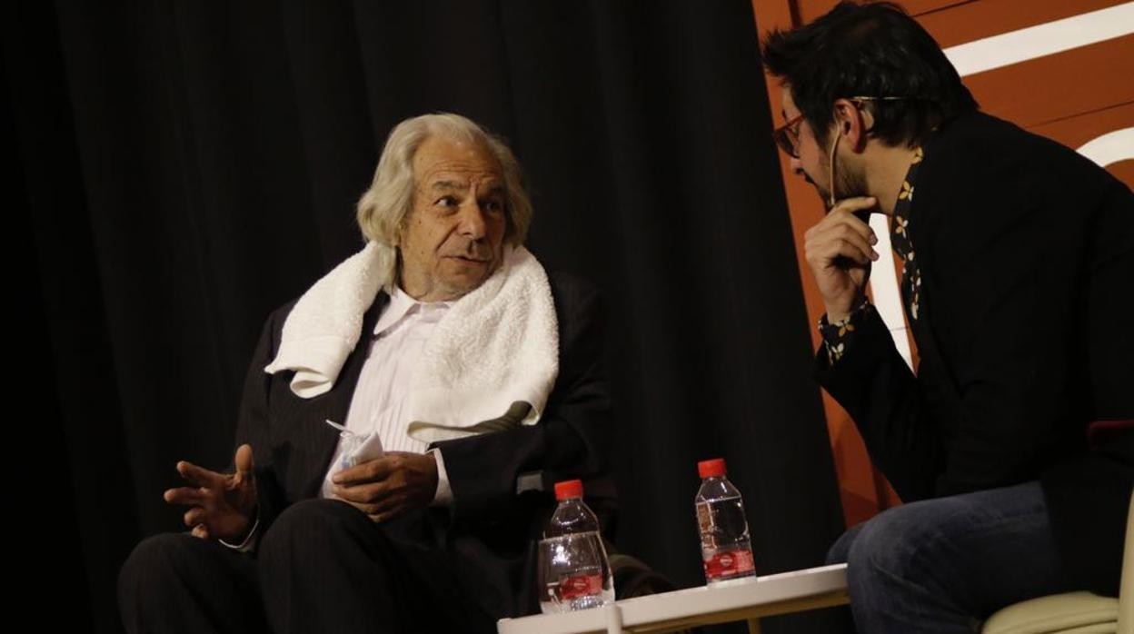 Rafael de Paula conversó con el periodista y poeta Antonio Lucas