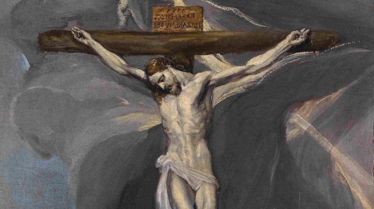 El Greco realizó varias versiones de la cricifixión entre 1571 y 1577, una de ellas es la que ha comprado el 'Ministerio
