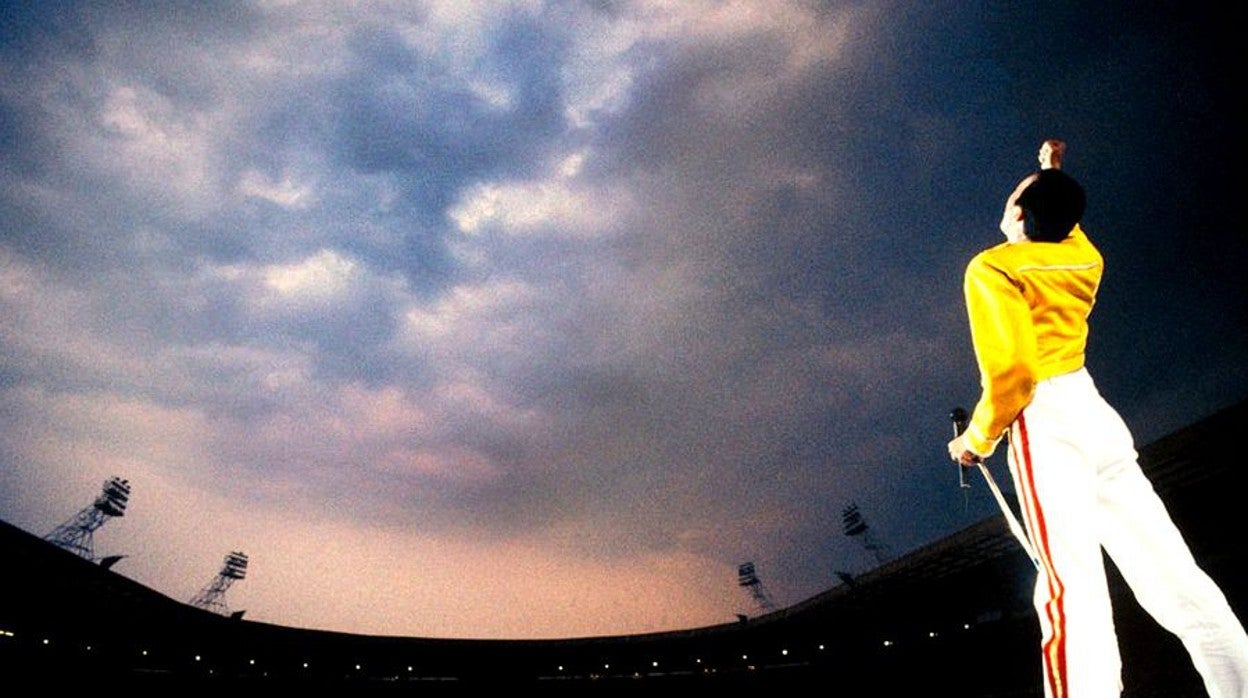 Freddie Mercury en Wembley