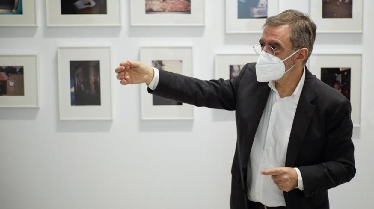 Manuel Borja-Villel, en una de las salas del Reina Sofía