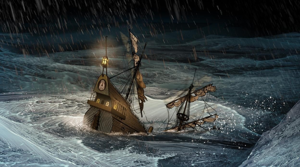 El naufragio del galeón Nuestra Señora del Juncal