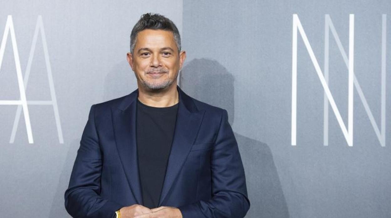 Alejandro Sanz, durante la presentación de su disco