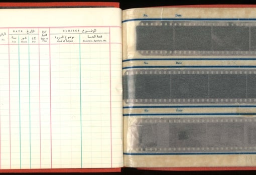 El álbum fotográfico hallado