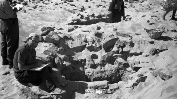 Descubren fotografías inéditas de las excavaciones arqueológicas españolas en Nubia