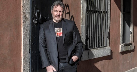 Carlos Zanón, fotografiado a finales de diciembre en Barcelona