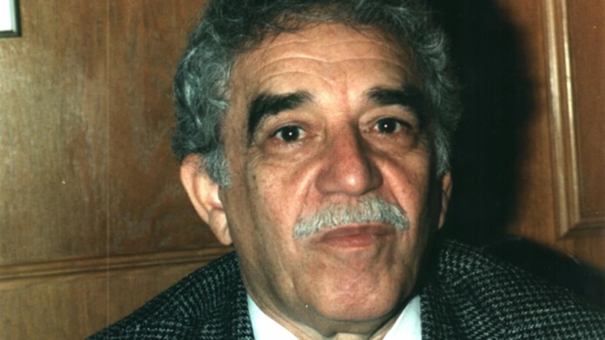 El escritor colombiano Gabriel García Márquez, premio Nobel de Literatura en 1982