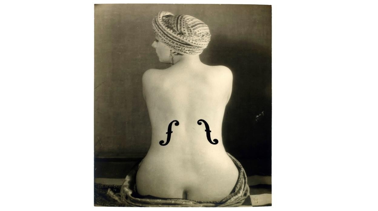 'El violín de Ingres' fue creada por Man Ray en 1924