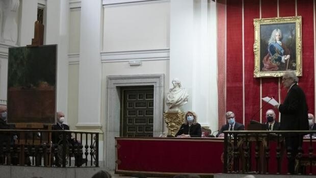 Los académicos rinden tributo a Carmen Laffón en Madrid