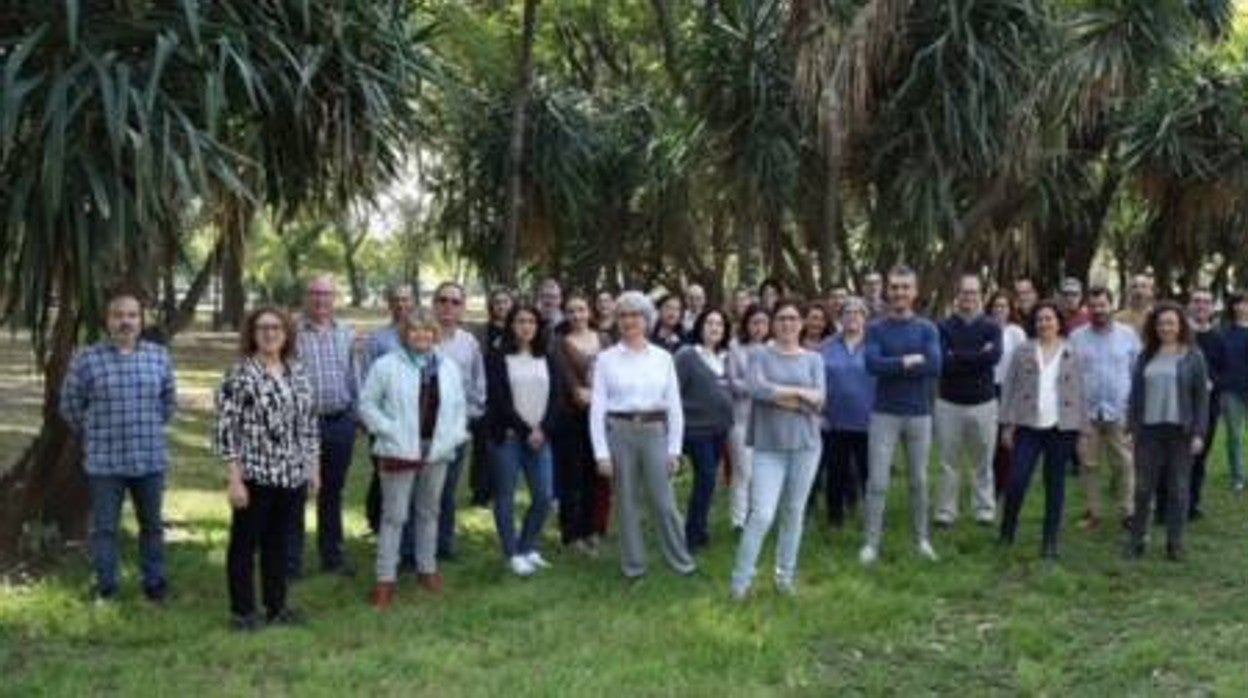 Miembros de la Sociedad Musical de Sevilla