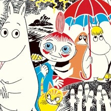 Portada de 'Mumin', el primer volumen de tiras cómicas publicado por Salamandra