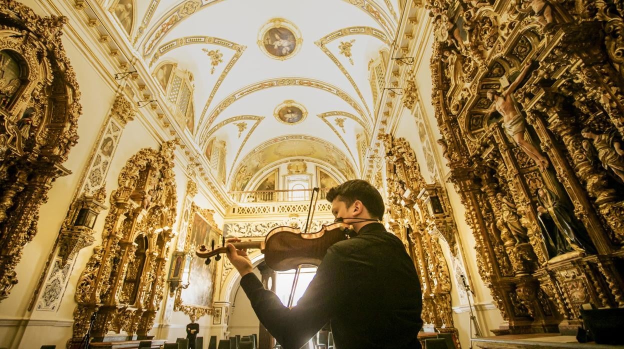 La capilla del Palacio de San Telmo acoge los conciertos del ciclo