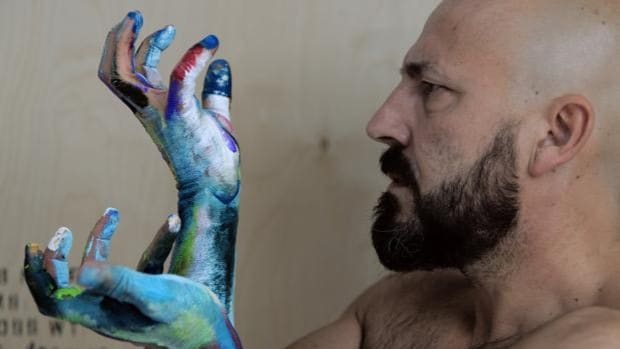 Alain Cugnenc: «Me gusta pensar que modelo el color de mis pinturas como cuando modelaba cuerpos en arcilla»