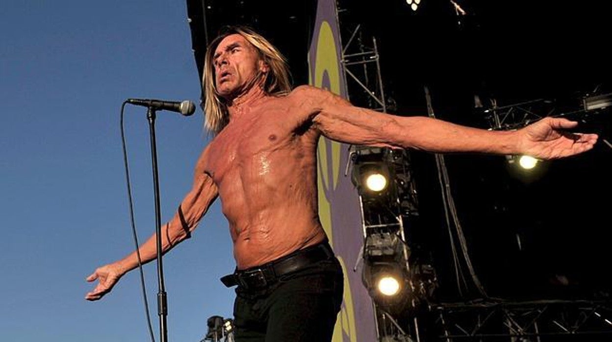 Iggy Pop, durante un concierto en Sevilla