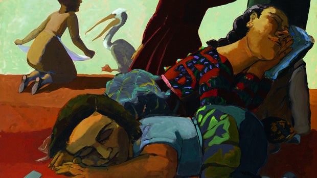 Paula Rego: el diablo y su mujer en la cama