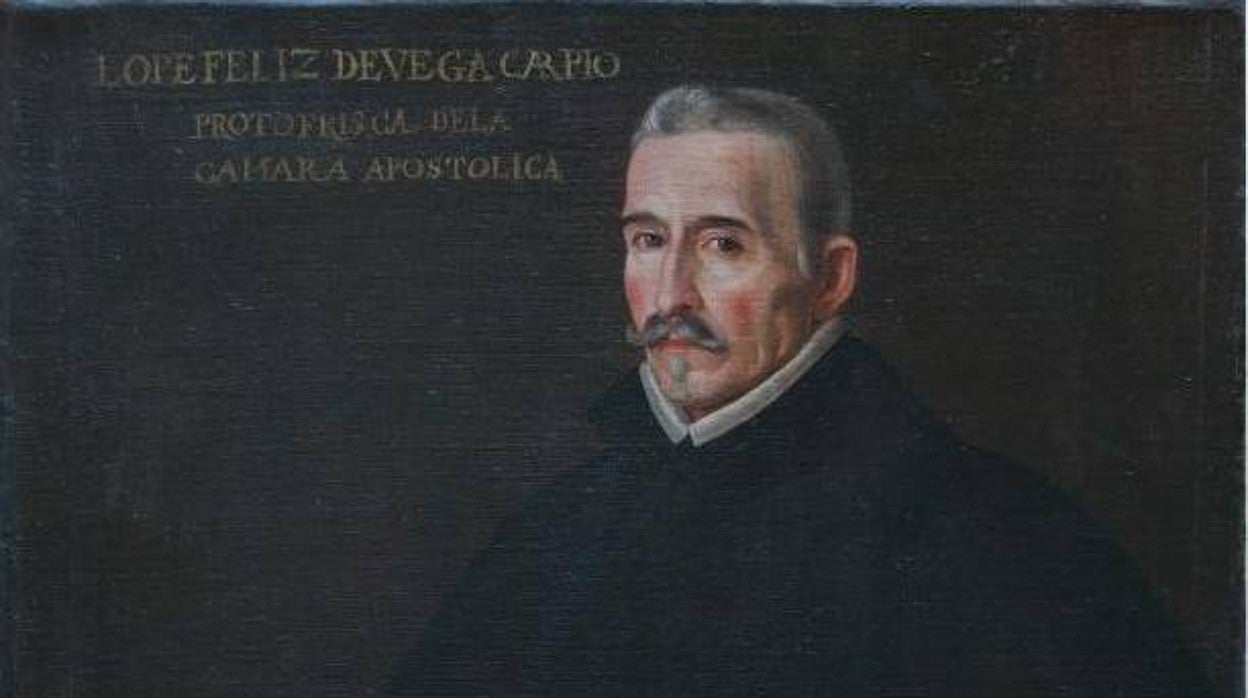 Retrato de Lope de Vega perteneciente a la casa museo del literato en Madrid