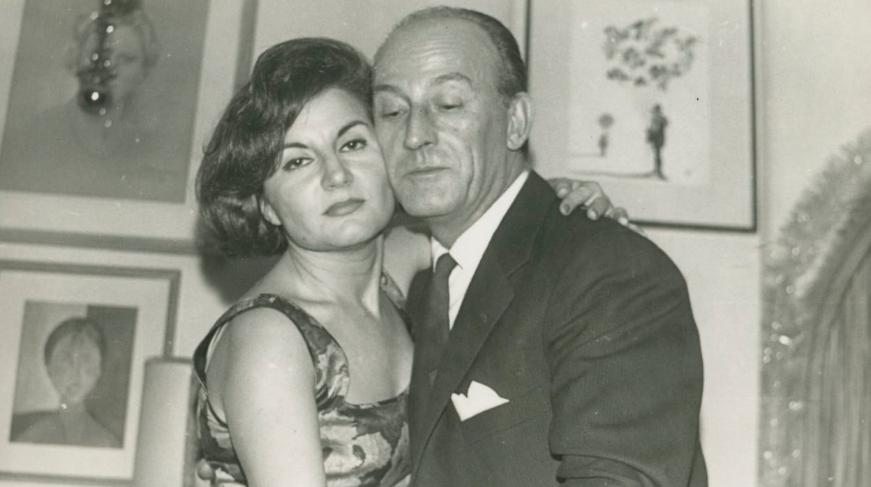 Isabel Vigiola y Antonio Mingote