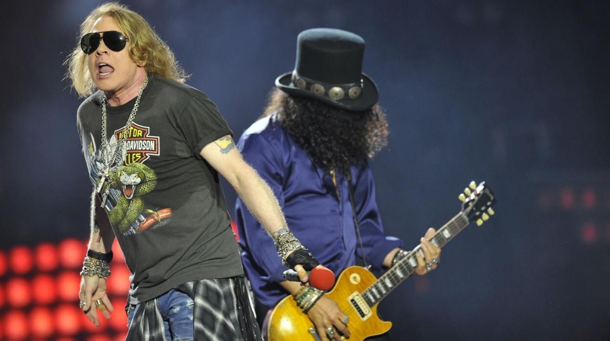 Guns N’ Roses regresan esta noche al Benito Villamarín treinta años después