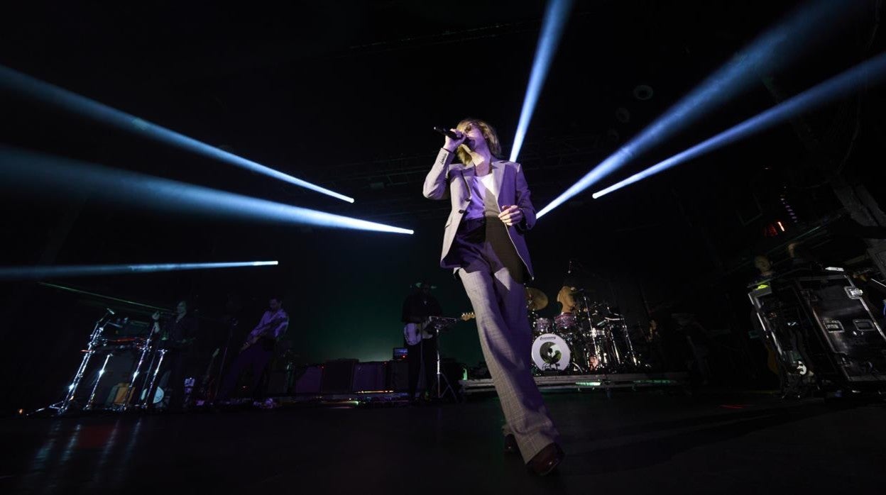 Beck durante su concierto en el Primavera Sound