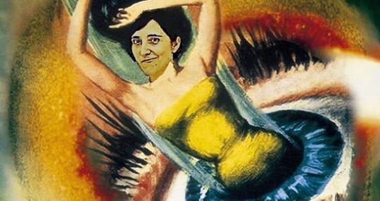 María Cañas como protagonista involuntaria de su cartel para el Festival de Cine de Sevilla