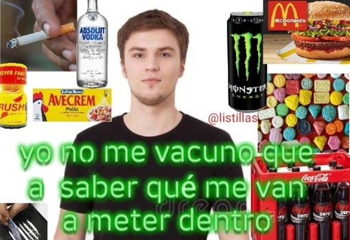 Uno de los memes de Listillas