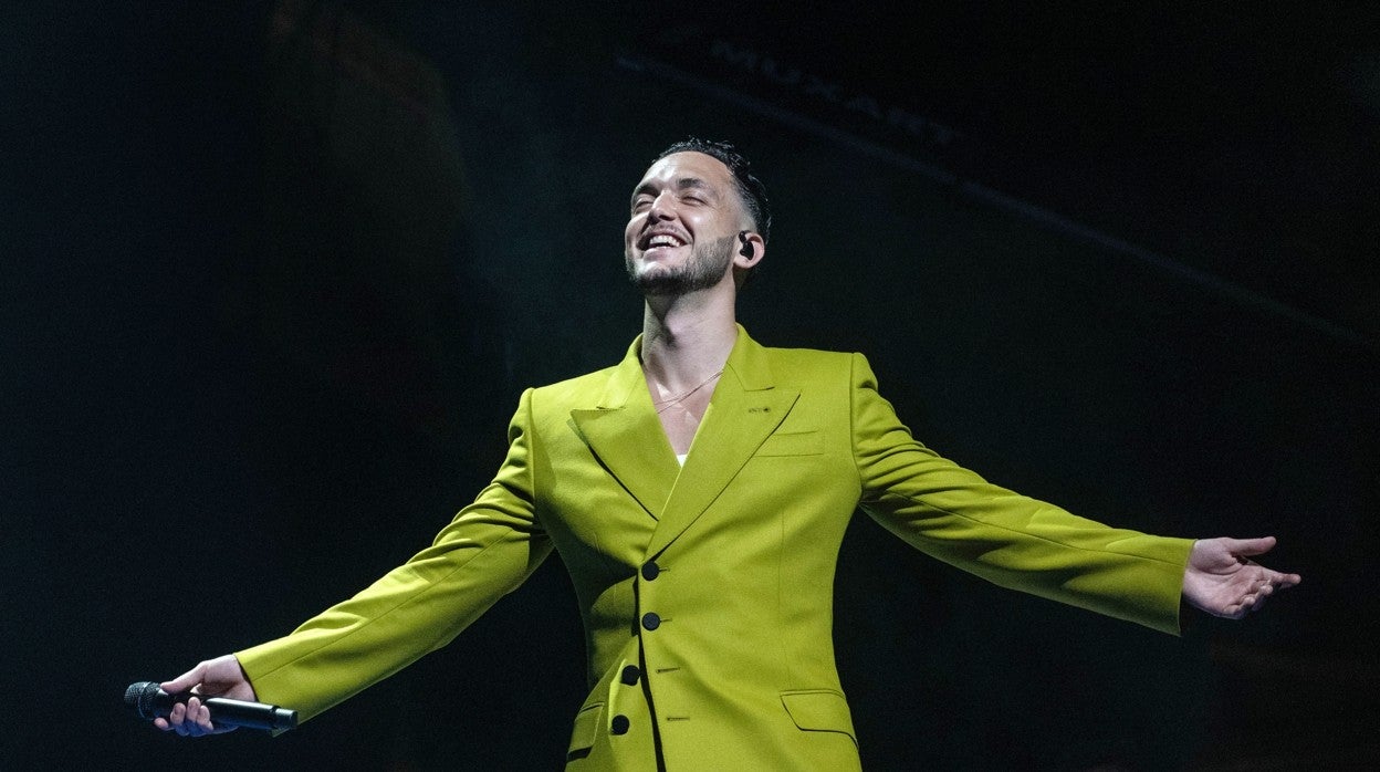 C. Tangana, durante su actuación en el Sónar