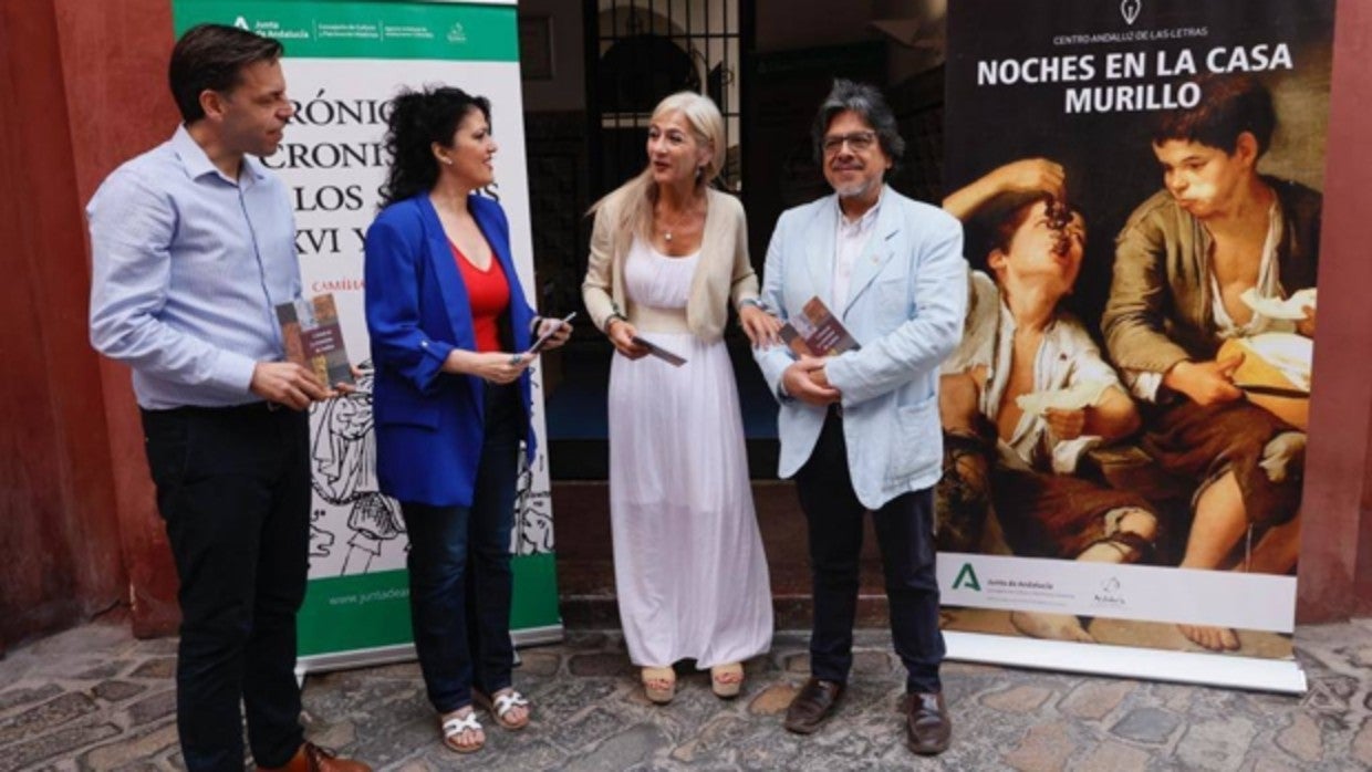 Cristóbal Ortega, Eva Díaz Pérez, Patricia del Pozo y Fernando Iwasaki, este martes