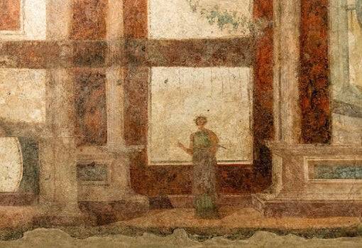 Detalle de una figura humana