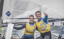 Echávarri y Pacheco, quintos en el Europeo de Nacra 17