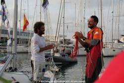 Fidel Turienzo y Guillermo Cañardo  completan la primera etapa de la Mini Transat