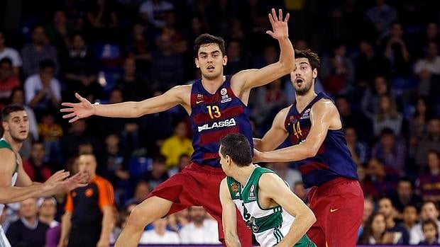 La defensa del Barça desquicia al Panathinaikos