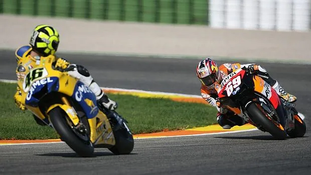 Valentino Rossi se despide de las motos en el circuito de Cheste