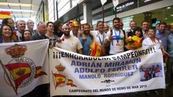 El Mediterráneo de Málaga recibe a su campeón del Mundo de remo