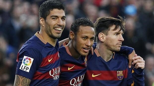 Suárez, Neymar y Messi, el mejor tridente del mundo