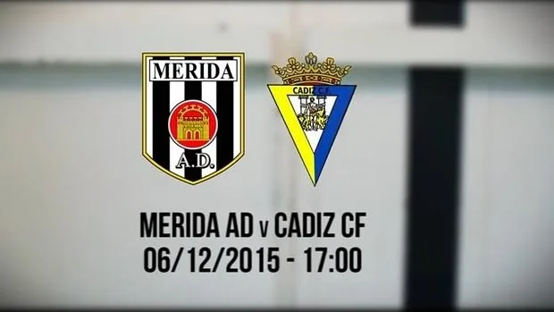 El Mérida recibe este domingo al Cádiz