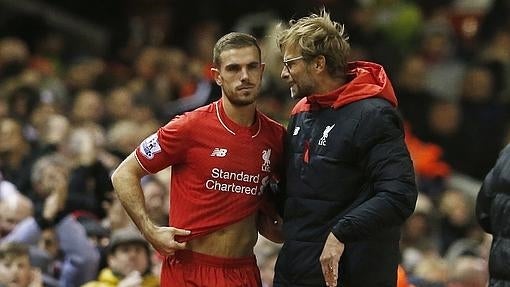 Jordan Henderson, jugador del Liverpool