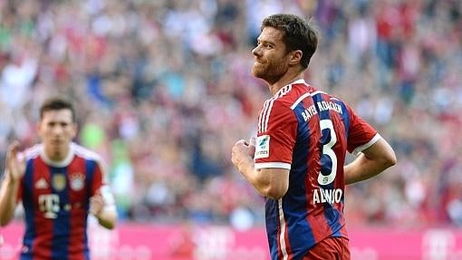 Xabi Alonso, jugador del Bayern