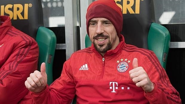 Ribery marca en su reaparición 9 meses después