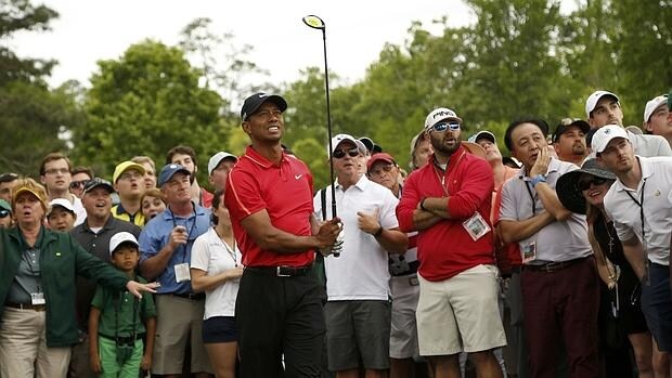 Tiger Woods, en el pasado Masters de Augusta