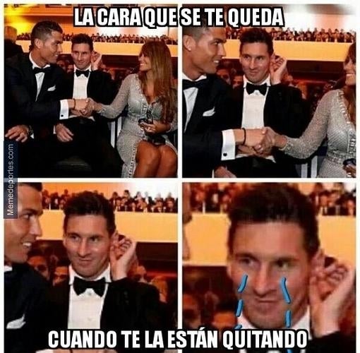 Los mejores memes de la gala del Balón de Oro 2015