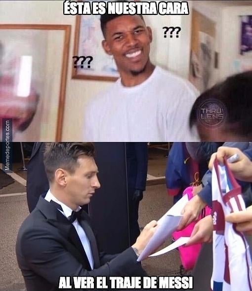 Los mejores memes de la gala del Balón de Oro 2015