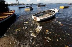 La bahía de Guanabara sigue siendo un estercolero