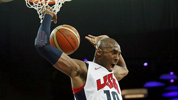 Kobe Bryant, en la final de los Juegos Olímpicos de Londres 2012