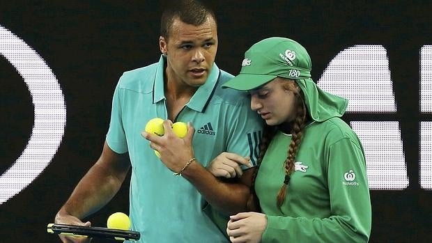 El gesto más cariñoso de Tsonga