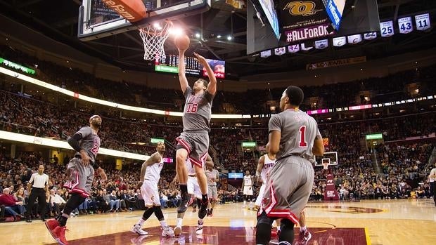 Pau gasol, durante el partido ante los Cavaliers