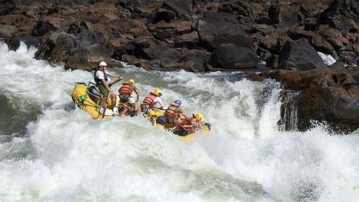 Rafting en el Zambeze