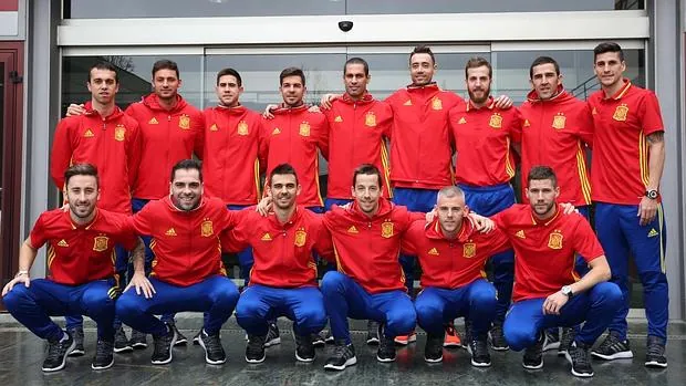 La selección española de fútbol sala que acude al Europeo de Belgrado