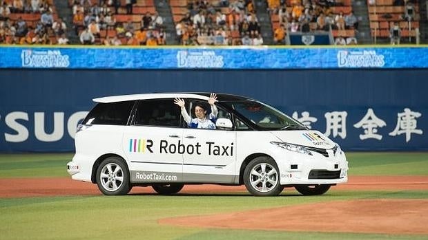 Taxis sin conductor para Tokio 2020