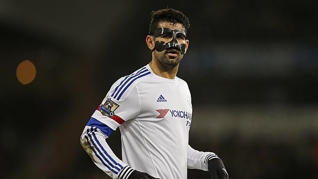 Diego Costa, en un partido con el Chelsea