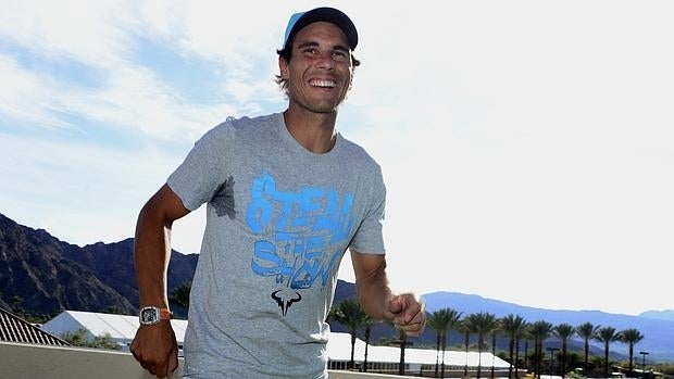 Rafa Nadal ha recibido el mensaje en Indian Wells